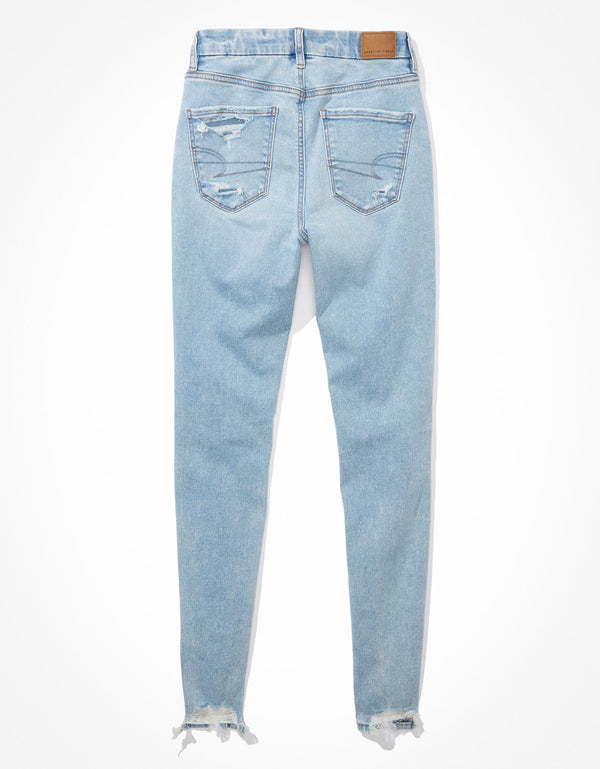 Jean AE Jegging Curvy de tiro súper alto 360 Next Level - Generico