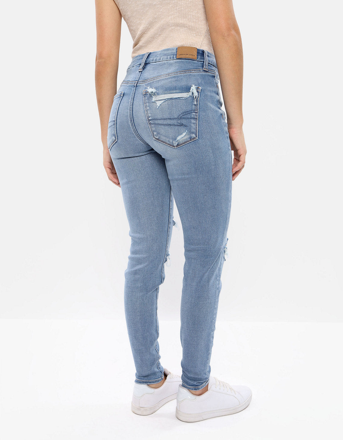 Jegging de tiro alto Ae Ne(x)t Level Curvy - Azul 3439_4667_488_ob