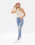 Jegging de tiro alto Ae Ne(x)t Level Curvy - Azul 3439_4667_488_of