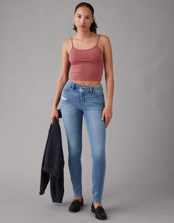 Jegging Tiro Alto Curvy Mujer AE - Generico
