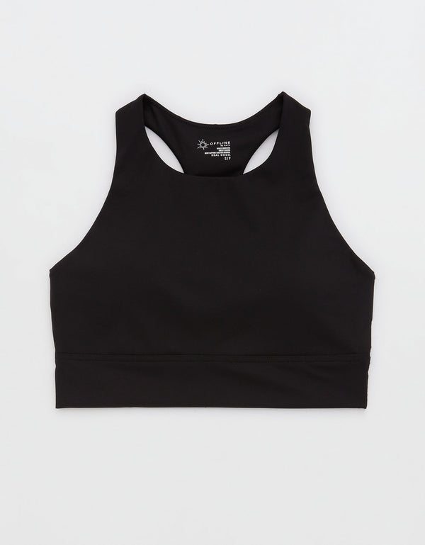 Bra Offline by Aerie deportivo con corset ¡Un momento Real Me! - Negro