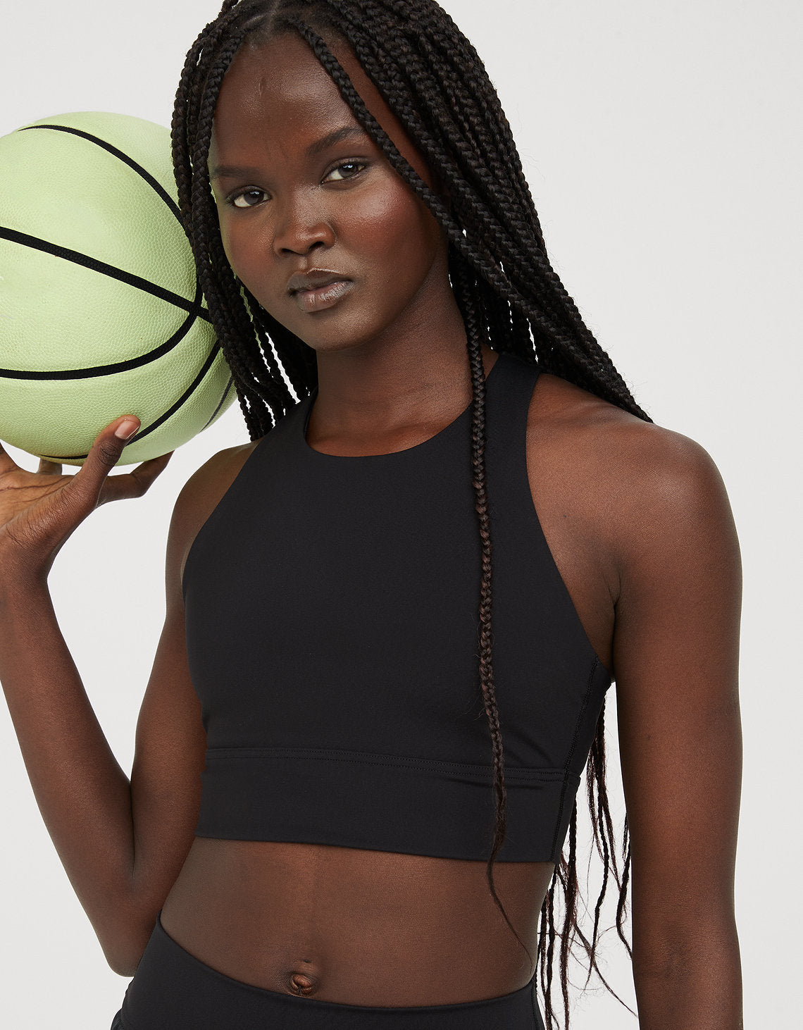 Bra Offline by Aerie deportivo con corset ¡Un momento Real Me! - Negro 3692_1461_073_of