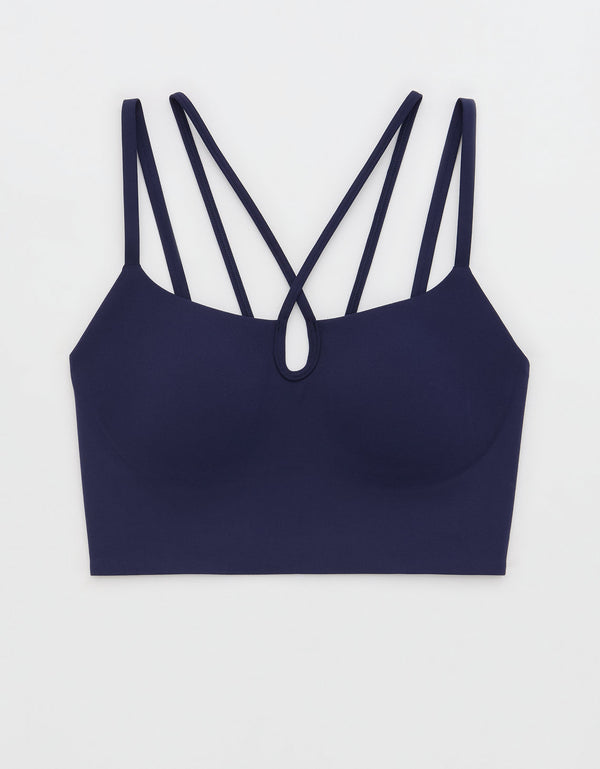 Top Deportivo Real Me con Abertura OFFLINE By Aerie - Azul
