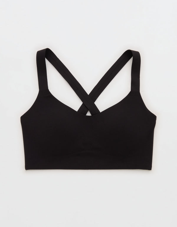 Sostén Deportivo Push up Real me Xtra Hold up! de Aerie Offline - Negro