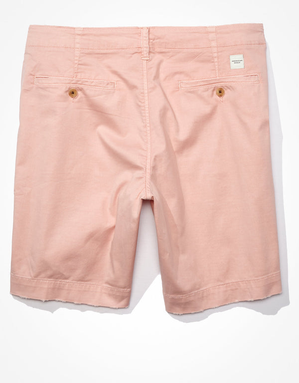 Khaki Short AE Flex 23 c.m. Lived-in - Rosa