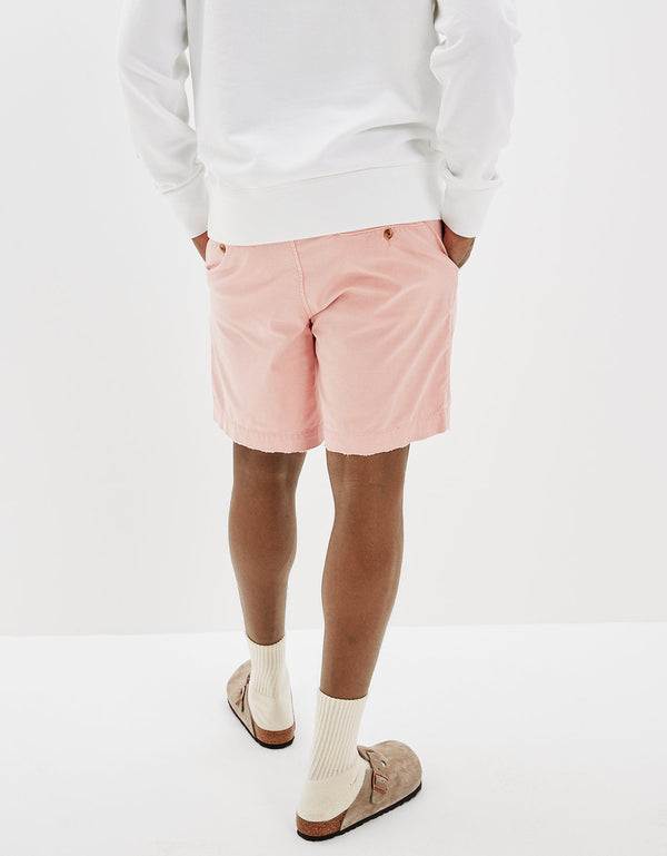 Khaki Short AE Flex 23 c.m. Lived-in - Rosa