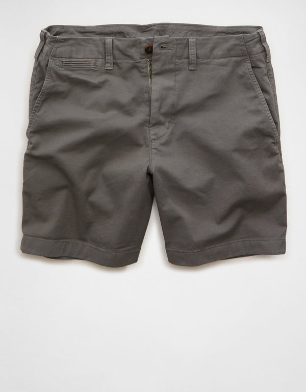 Short khaki flex Ae 7 - Gris