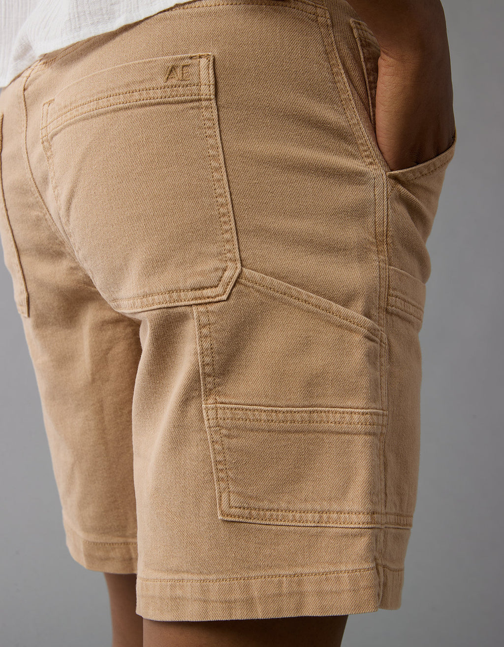 Bermuda AE de tiro alto para mujer - Neutro_ebc8b2 4331_7927_676_d2