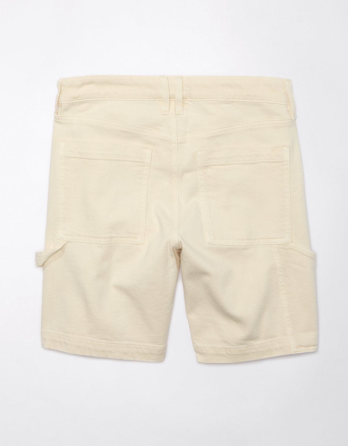 Bermuda AE de tiro alto para mujer - Caqui 4331_7960_241_b
