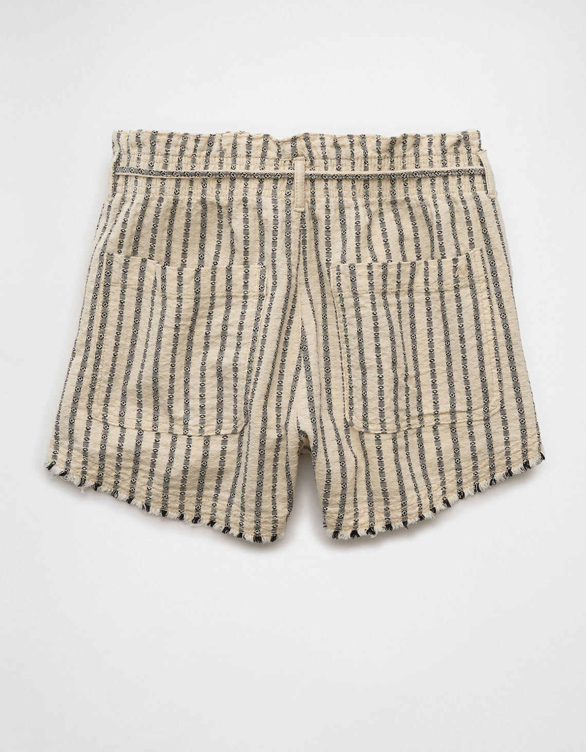 Pantalón cónico de cintura alta tipo paperbag de Ae - Generico 4331_8280_098_b