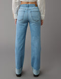 Jean Stovepipe Tiro Alto Mujer AE - Azul 4435_5341_401_ob