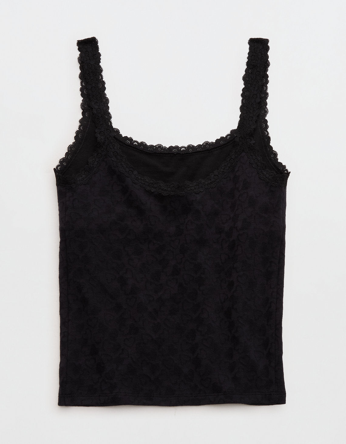 Top de tirantes de cuello alto Aerie - Negro 4448_4490_073_b