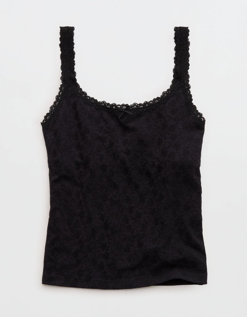 Top de tirantes de cuello alto Aerie - Negro 4448_4490_073_f