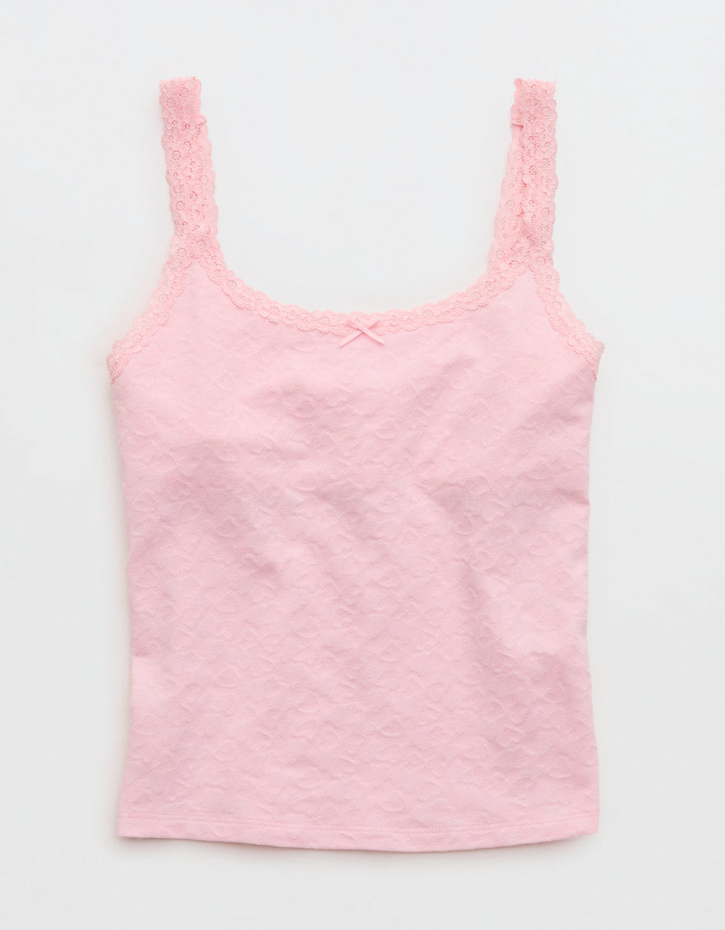 Top de tirantes de cuello alto Aerie - Rosa 4448_4490_602_f