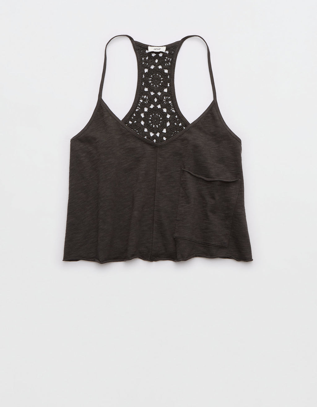 Blusa Aerie Tejida de Mujer - Gris 4495_3316_005_f