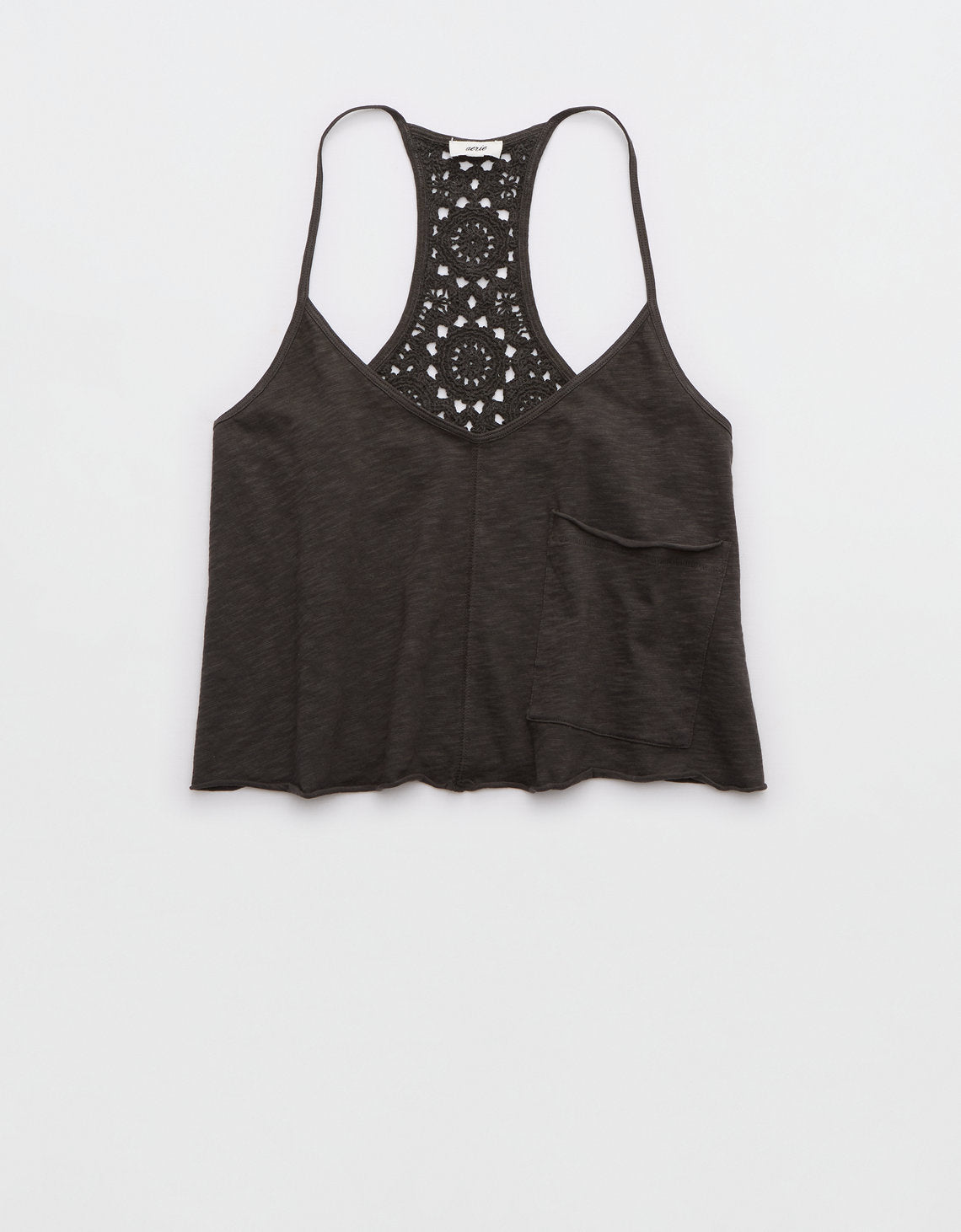 Blusa Aerie Tejida de Mujer - Gris 4495_3316_005_f