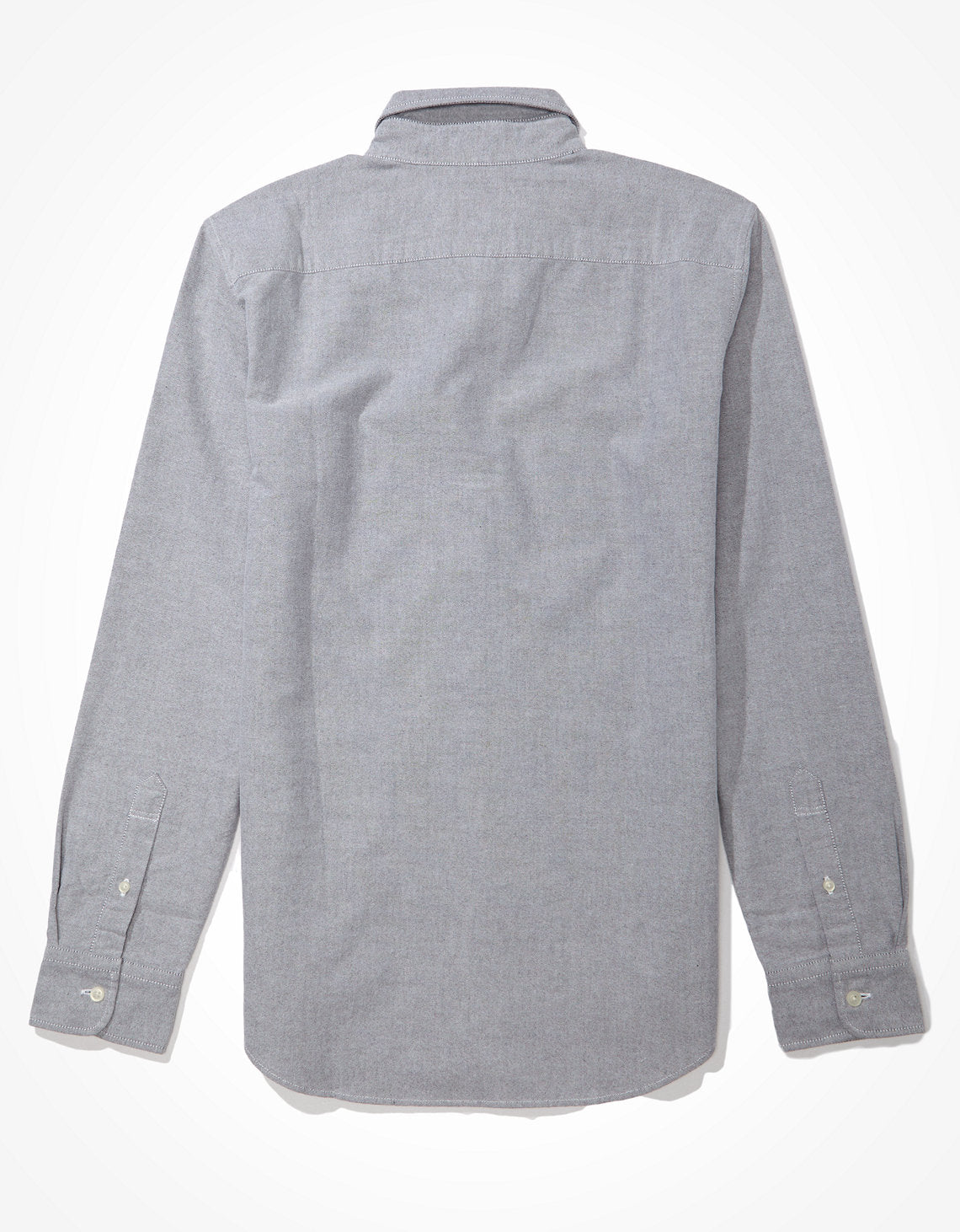 Camisa AE Oxford con botones Slim Fit - Gris 5153_2099_020_b