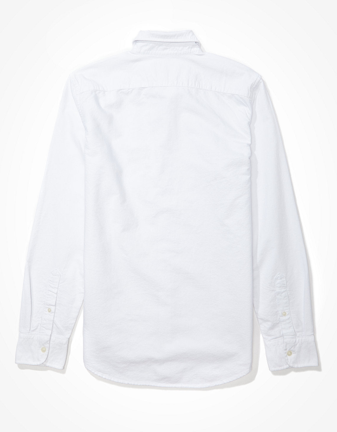 Camisa AE Oxford con botones Slim Fit - Blanco 5153_2099_100_b
