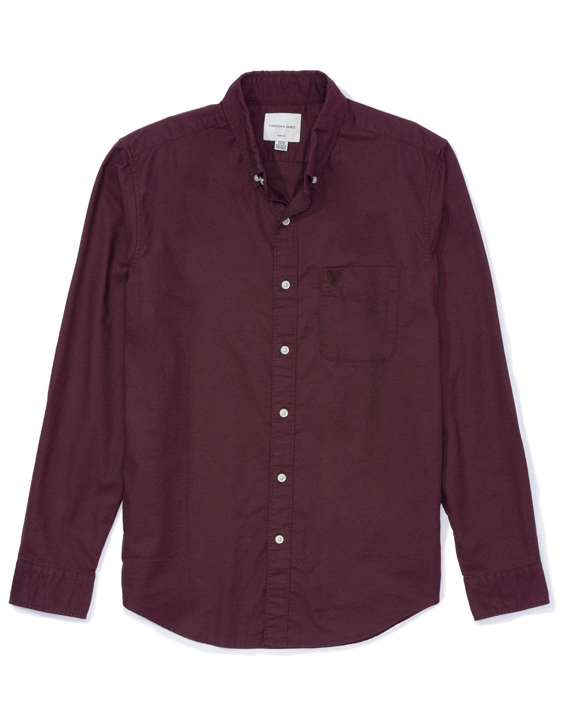 Camisa AE Oxford corte ajustado con botones al frente - Generico 5153_2232_613_f