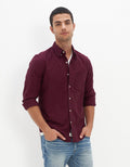 Camisa AE Oxford corte ajustado con botones al frente - Generico 5153_2232_613_of