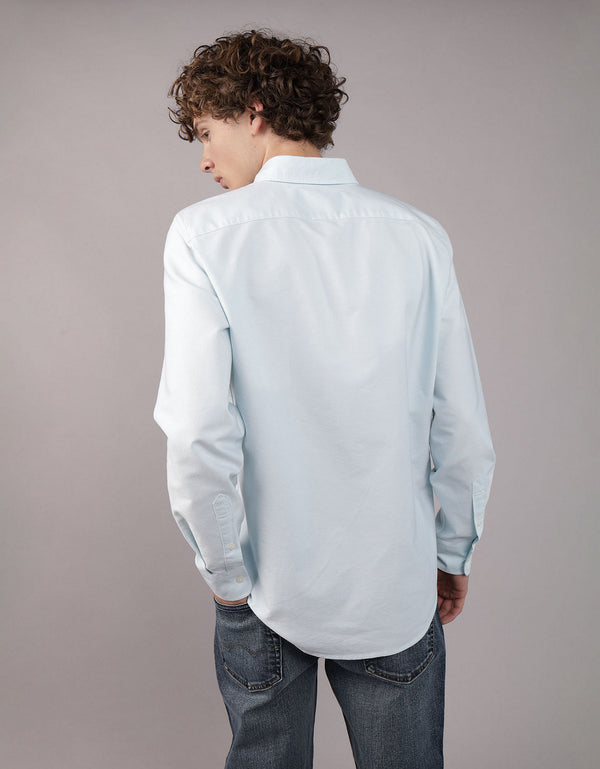 Camisa Oxford Slim Fit Ae - Generico 5153_2830_430_ob