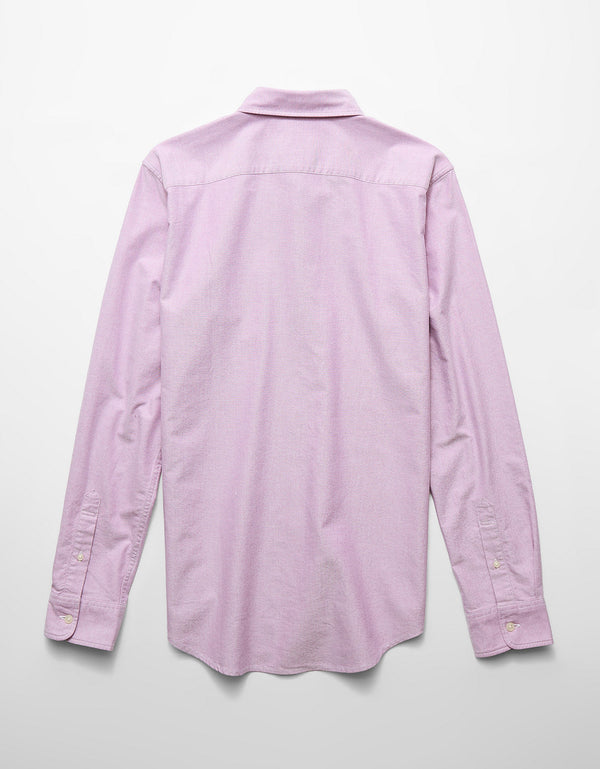 Camisa Oxford Slim Fit Ae - Morado