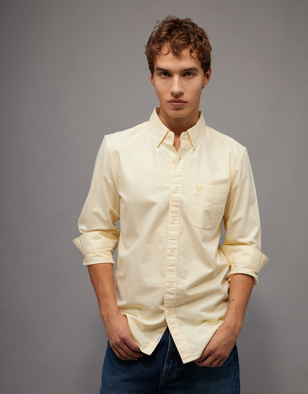 Camisa Oxford Slim Fit Ae - Generico