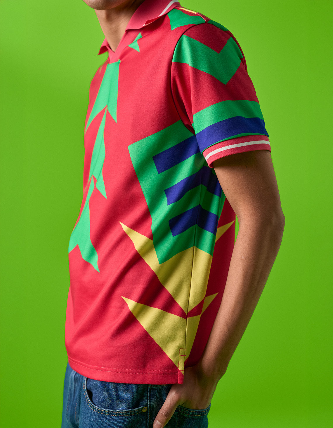 Camiseta Polo de Fútbol Ae - Rosa 5165_5218_626_d1