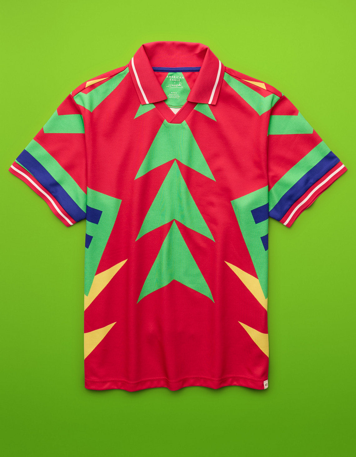 Camiseta Polo de Fútbol Ae - Rosa 5165_5218_626_f