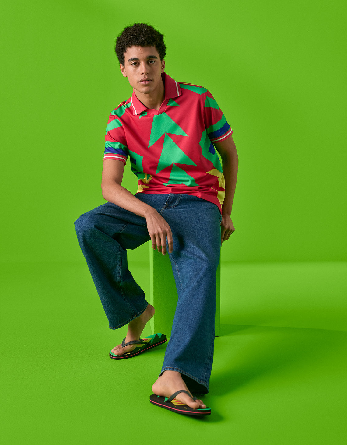 Camiseta Polo de Fútbol Ae - Rosa 5165_5218_626_l1