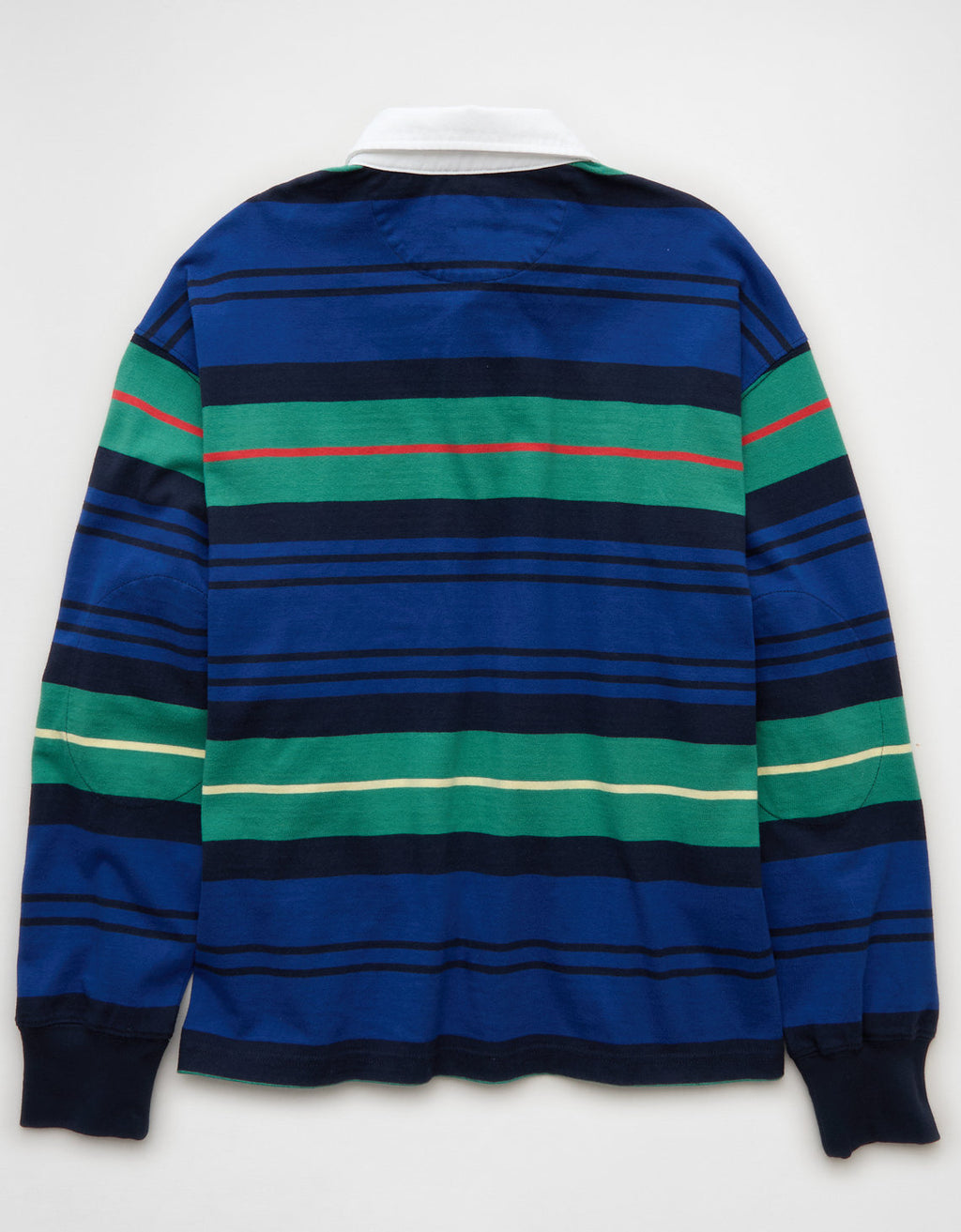 Camiseta Tipo Polo Manga Larga Boxy Ae - Azul 5171_4986_400_b