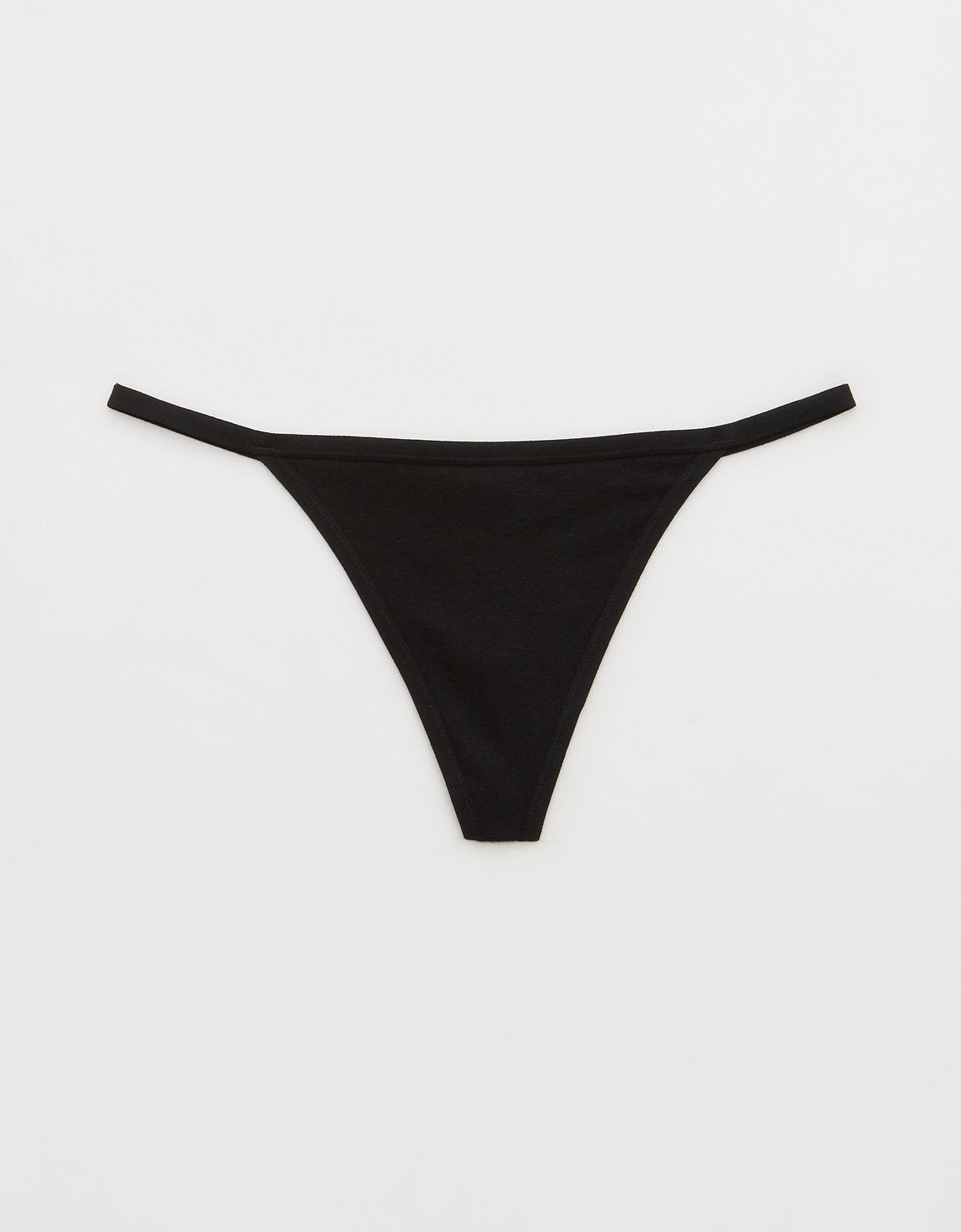 Tanga Aerie de algodón - Negro 5442_6848_073_f