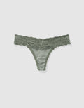 Tanga Aerie en algodón con encaje deshilado - Generico 5442_6879_331_f