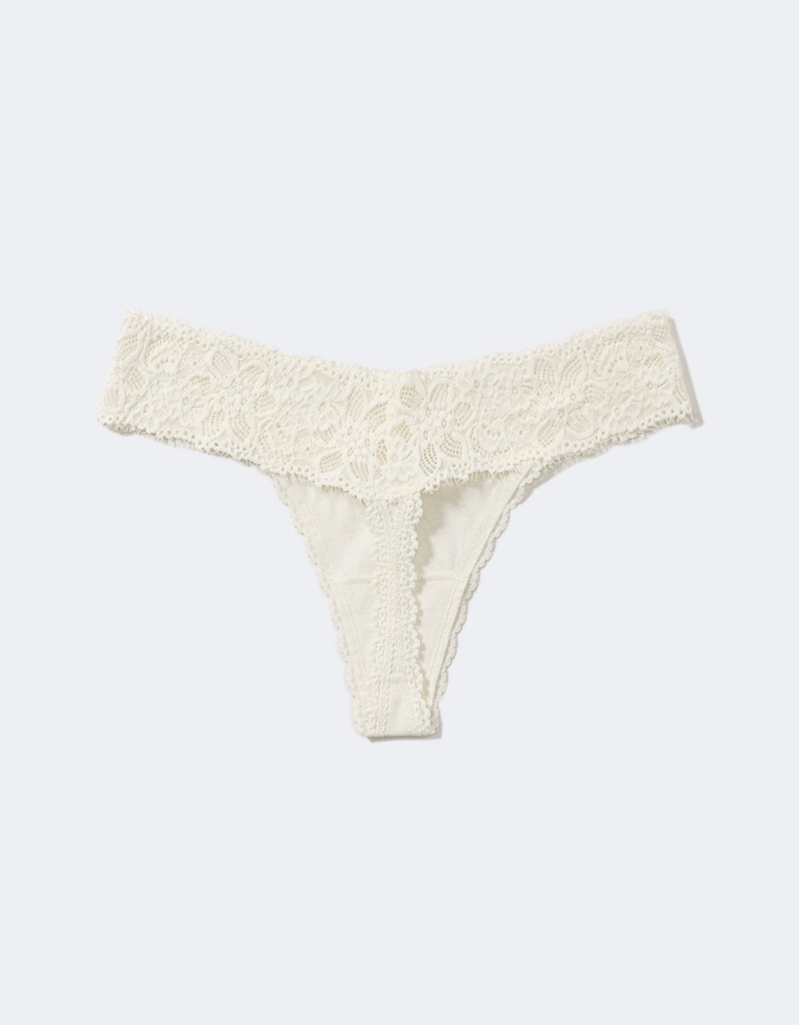 Tanga Aerie en algodón con encaje deshilado - Generico 5442_6908_125_b