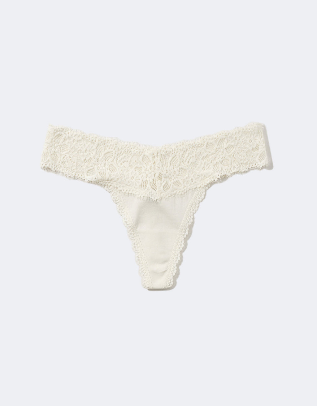 Tanga Aerie en algodón con encaje deshilado - Generico 5442_6908_125_f