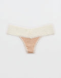 Thong Superchill de encaje en Algodón By Aerie - Generico 5442_6996_153_f