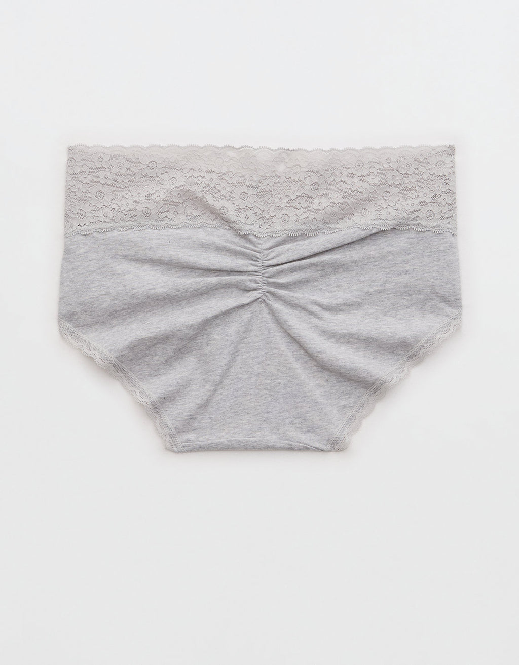 Boyfried Superchill de Encaje Vintage en Algodón By Aerie - Gris 5442_6997_012_b