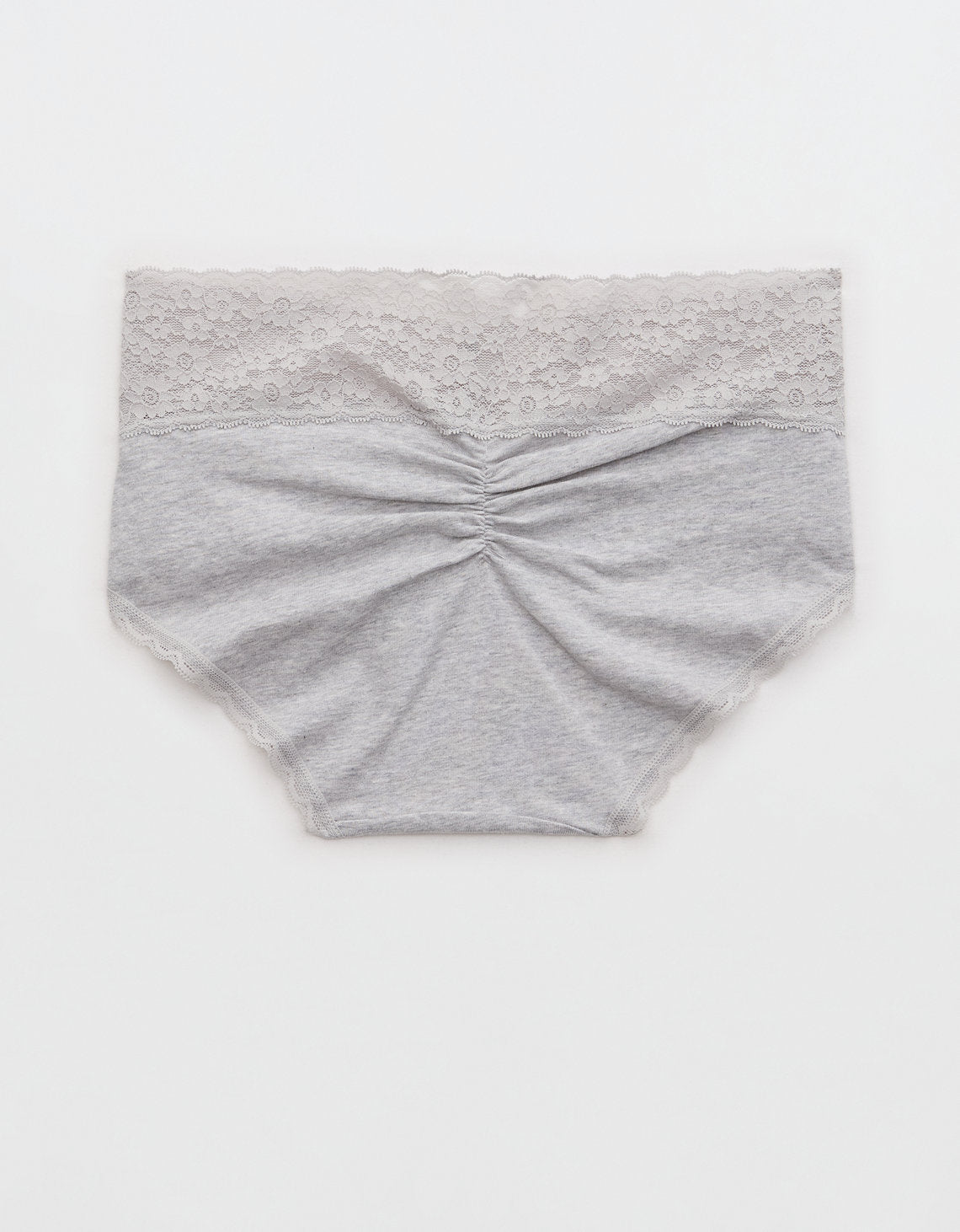 Boyfried Superchill de Encaje Vintage en Algodón By Aerie - Gris 5442_6997_012_b