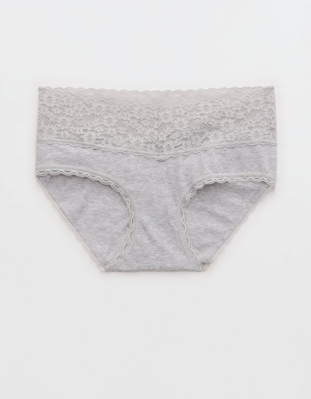 Boyfried Superchill de Encaje Vintage en Algodón By Aerie - Gris 5442_6997_012_f
