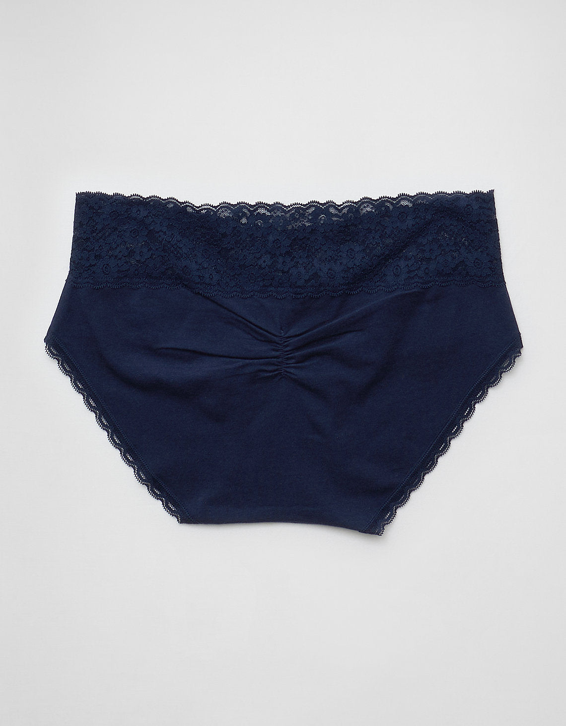 Boyfried Superchill de Encaje Vintage en Algodón By Aerie - Azul 5442_6997_410_b
