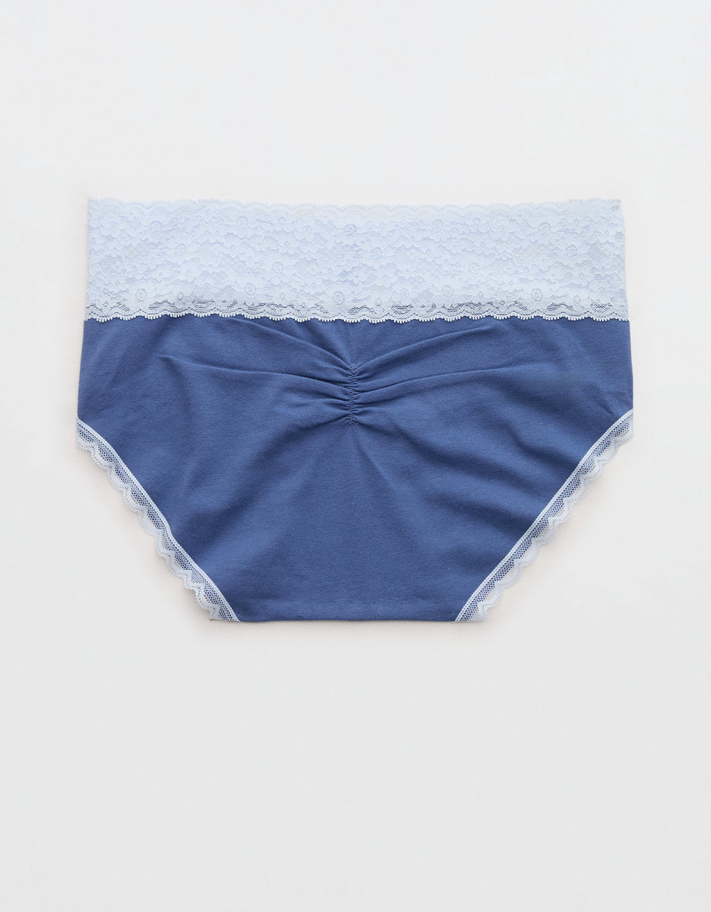 Boyfried Superchill de Encaje Vintage en Algodón By Aerie - Azul 5442_6997_417_b