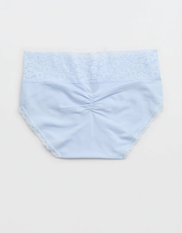 Boyfried Superchill de Encaje Vintage en Algodón By Aerie - Azul
