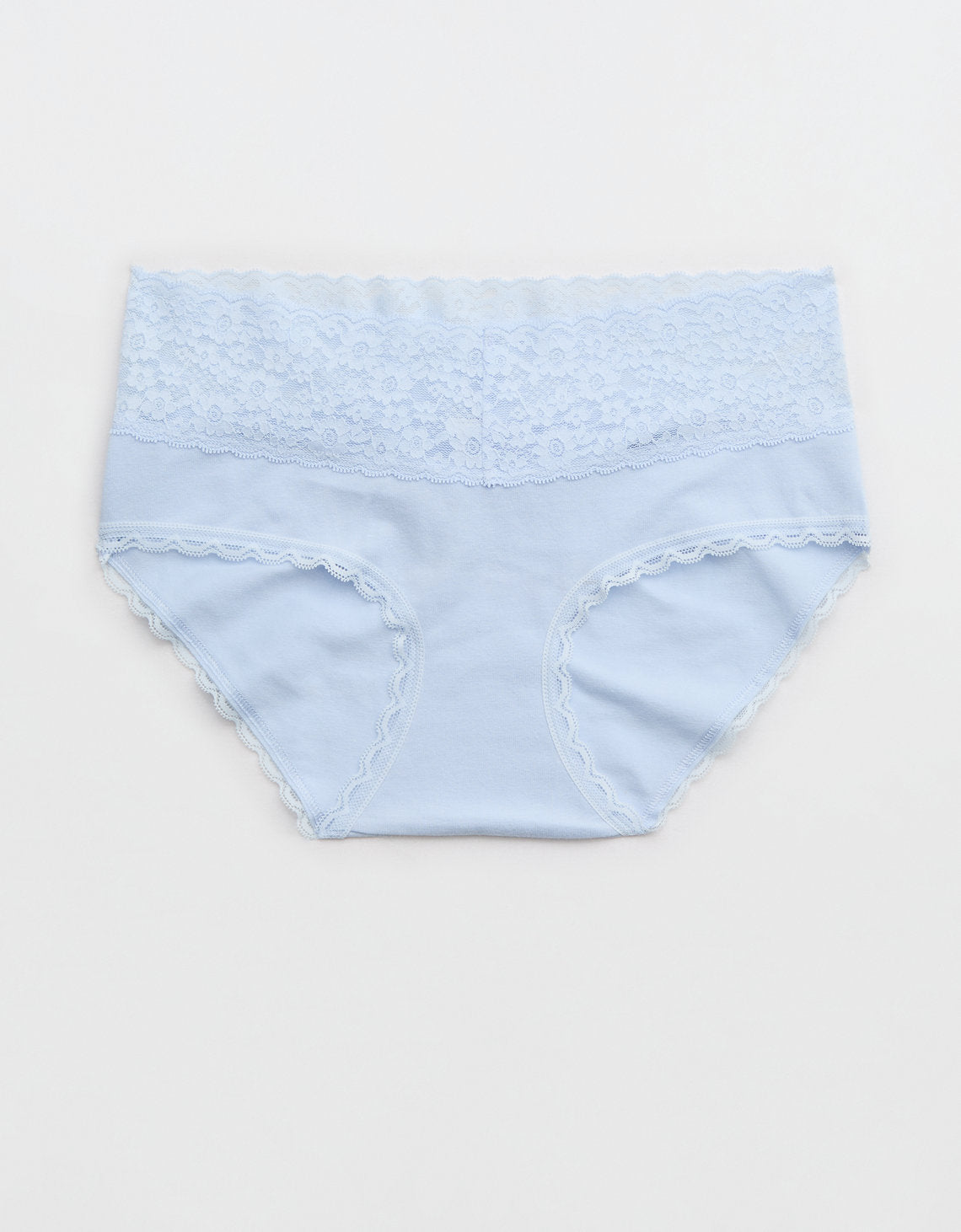 Boyfried Superchill de Encaje Vintage en Algodón By Aerie - Azul 5442_6997_461_f