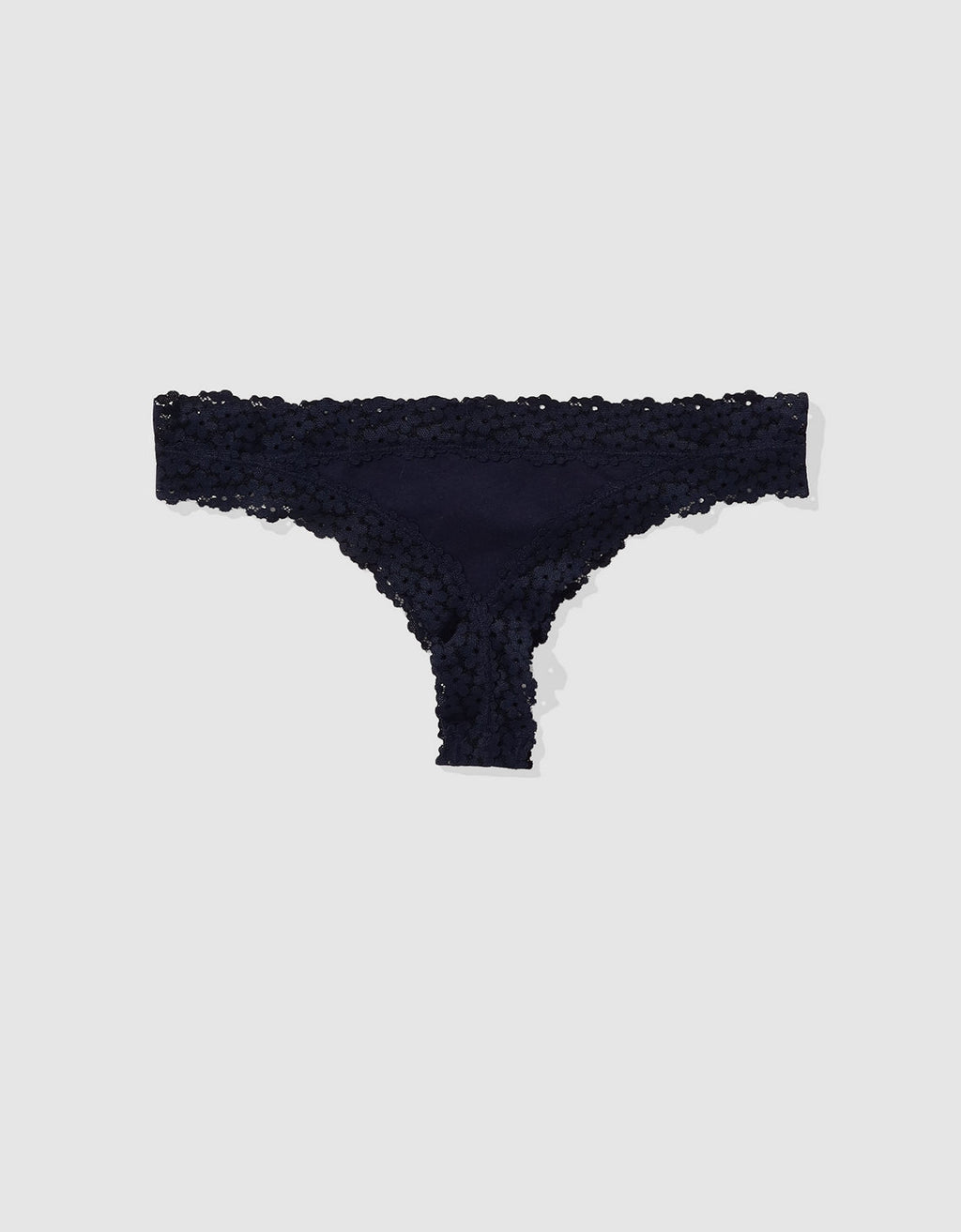 Tanga de encaje Mujer Aerie - Azul 5442_7087_410_b
