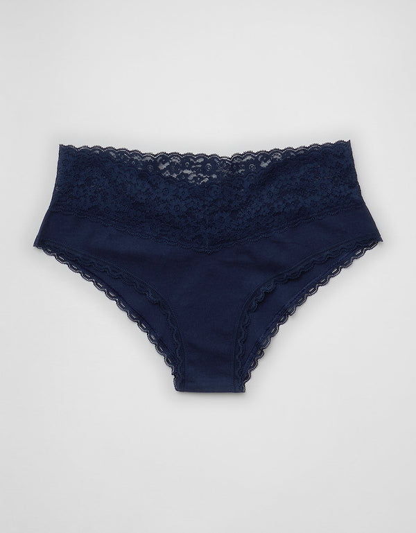 Cheeky Superchill de encaje By Aerie - Azul