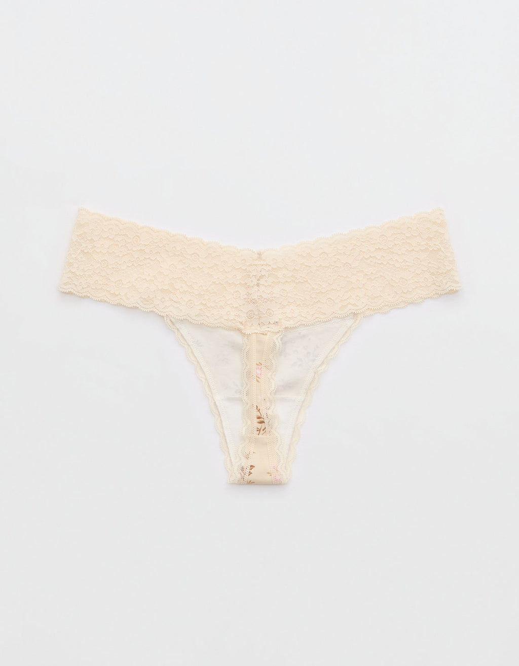 Thong Superchill de encaje de Algodón By Aerie - Generico 5442_7095_119_b