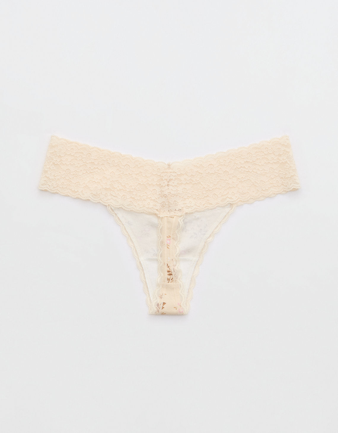 Thong Superchill de encaje de Algodón By Aerie - Generico 5442_7095_119_b