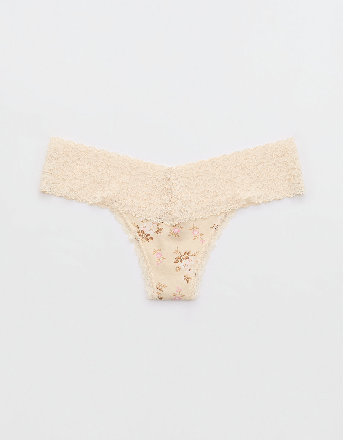 Thong Superchill de encaje de Algodón By Aerie - Generico 5442_7095_119_f