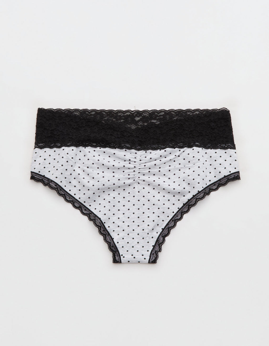 Cheeky Superchill de Algodón y encaje By Aerie - Gris 5442_7096_012_b