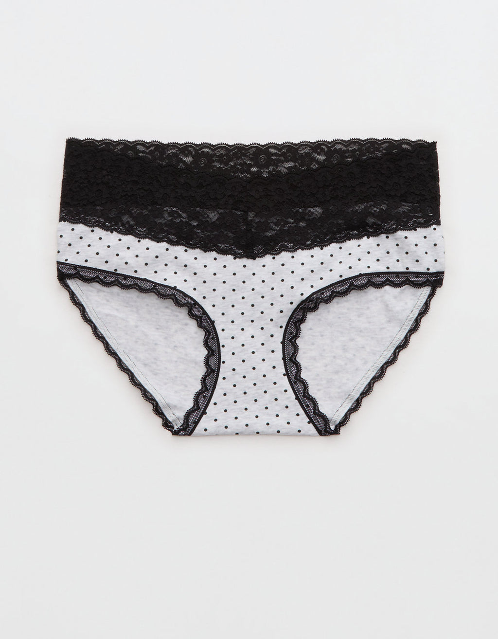 Boybrief Superchill de encaje By Aerie - Gris 5442_7097_012_f